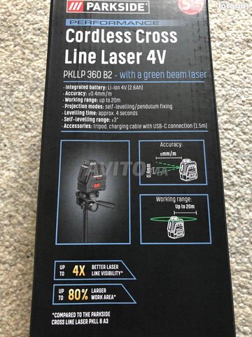 Traceur-Niveau laser PERFORMANCE en croix 360 d  - 3