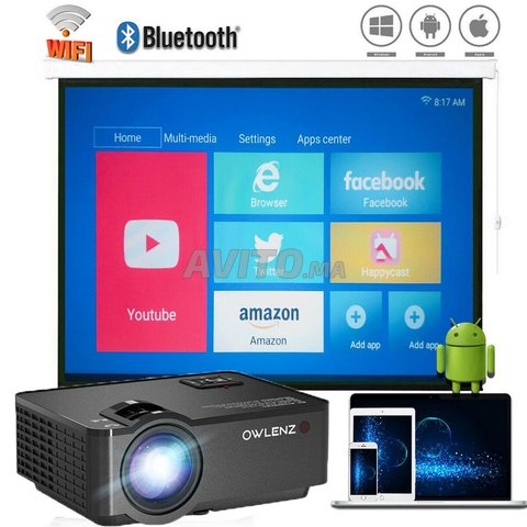 Proyector Smart Android 9.0 Wifi Bluetooth Sd150