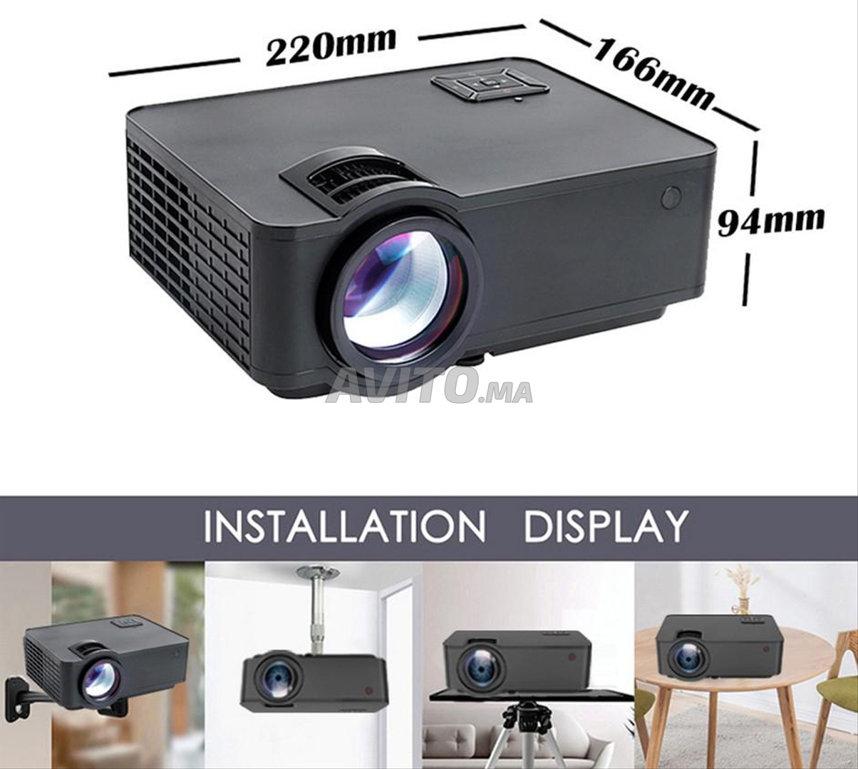 Android Smart Projecteur SD150 2400 Lumens - 3