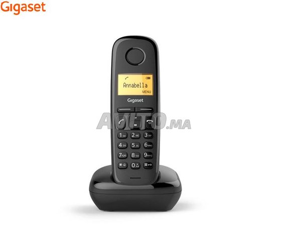 Gigaset A170 telephone sans fil DECT Box adsl noir - 1