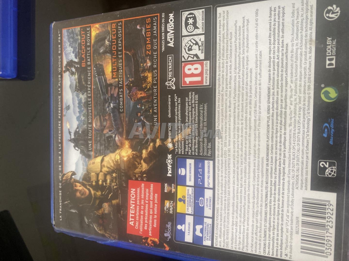 COD ( call of duty ) black ops 4.   Cd PS4 - 2