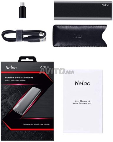 Netac ZSlim Portable externe SSD 250GB - 2