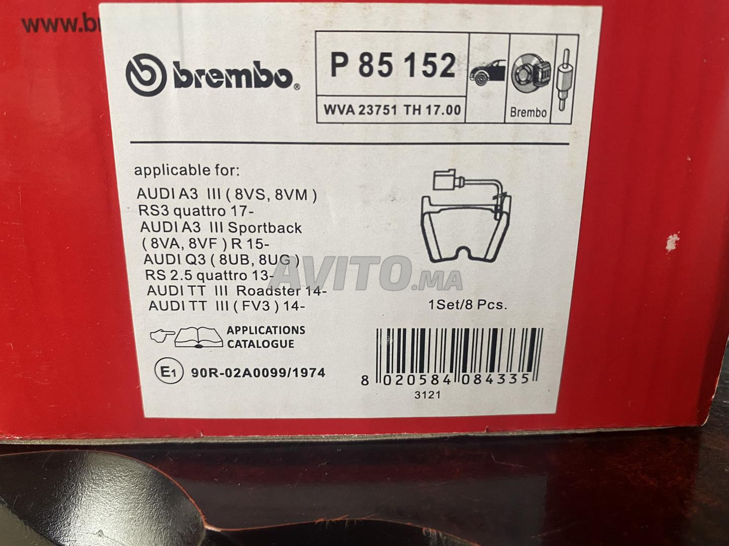 Plaquettes brembo rs3 - 3