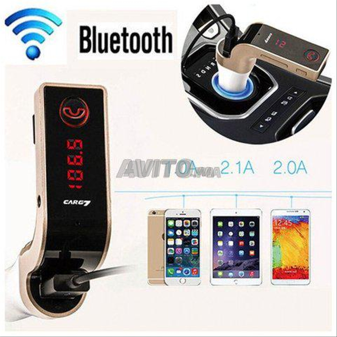 Kit Bluetooth de voiture Transmetteur FM - 1
