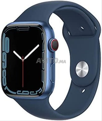 Apple Watch Series 7 Cellular 45 mm Bleu Abysse  - 1