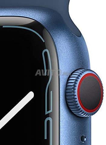 Apple Watch Series 7 Cellular 45 mm Bleu Abysse  - 5