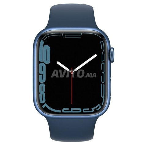 Apple Watch Series 7 Cellular 45 mm Bleu Abysse  - 7