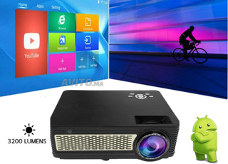 SD300 WIFI Android 6.0 Video Projecteur HD 3200L