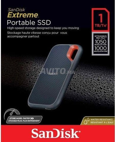 sandisk E61 SSD Externe 1TB Nvme usb 3.2 - 1