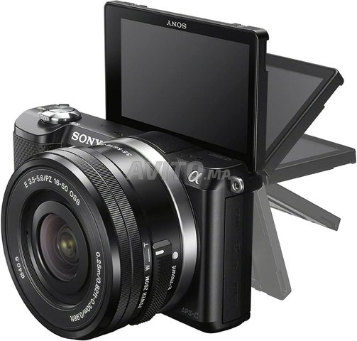 Sony a5000 Mirrorless Camera with 16-50mm Lens - 3