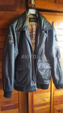 JACKET AIR FORCE A-2 LEATHER FLIGHT BOMBER - 1