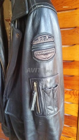 JACKET AIR FORCE A-2 LEATHER FLIGHT BOMBER - 3