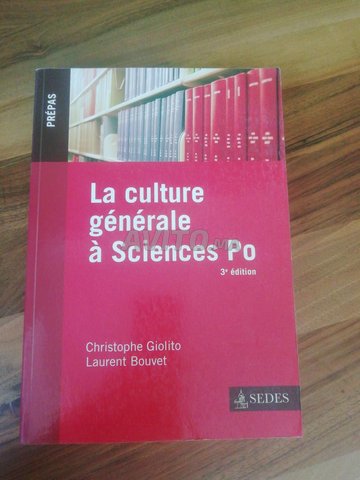 Livre / La culture générale à science Po  - 1