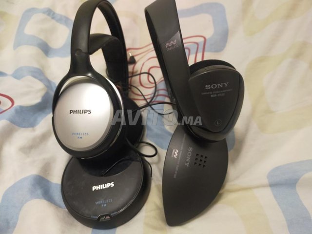 2 Casques Sony et Philips  - 2