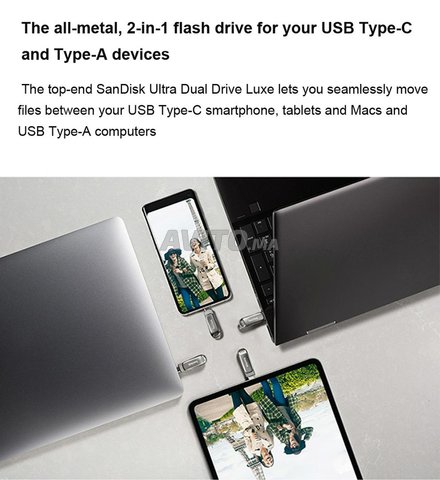 Clé USB Sandisk OTG TYPE-C 32 GO - 5
