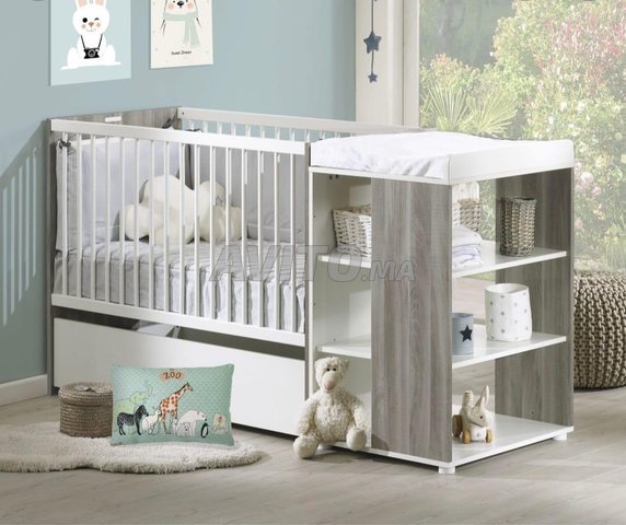 Vente Lit Bebe Extensible Avec Table A Change Meubles Et Decoration A Casablanca Avito Ma Undefined