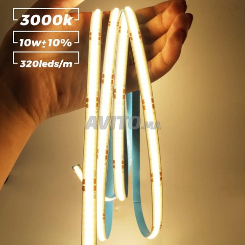 Bande LED COB Blanc Chaud 3000K 12V-5m - 5