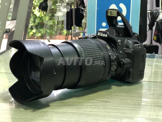 Nikon D3100 Appareil Reflex Noir 24 Mpixel Full HD - 1