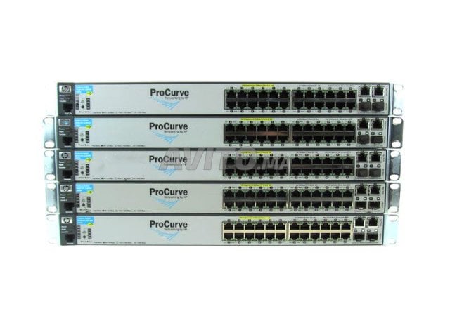 HP ProCurve 2610 24 ports  12  POE Remis à Neuf - 1