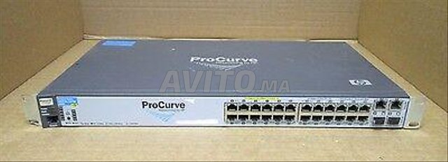 HP ProCurve 2610 24 ports  12  POE Remis à Neuf - 4