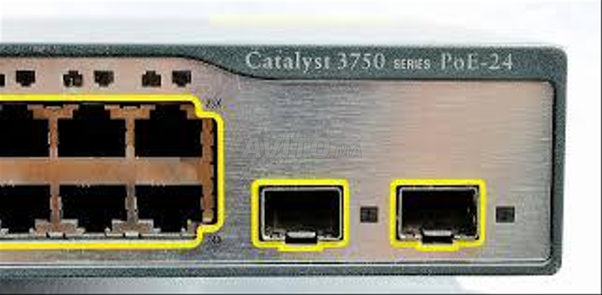 Cisco Catalyst  WS-C3750-24PS-S  Remis à Neuf - 5