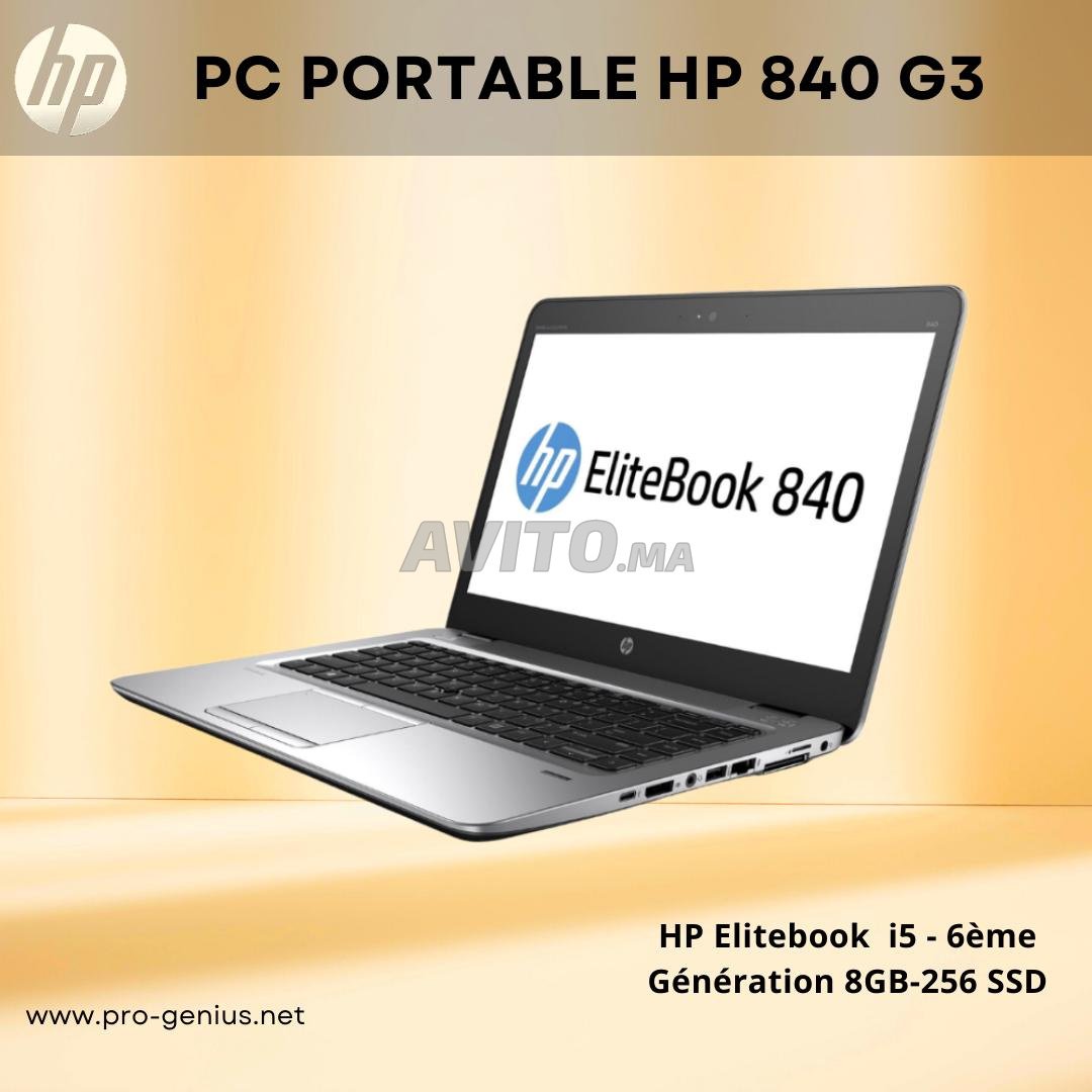 HP Elitebook 840 G3 i5 - 6ème 8GB 256SSD - 2