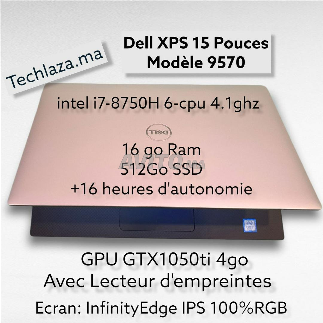 Dell XPS 15 i7-8750H 16go Ram 512go GTX 1050ti 4go - 3