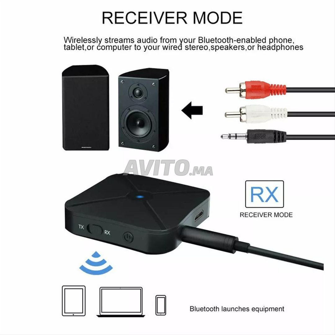 Adaptateur Audio récepteur/transmetteur Bluetooth - 6