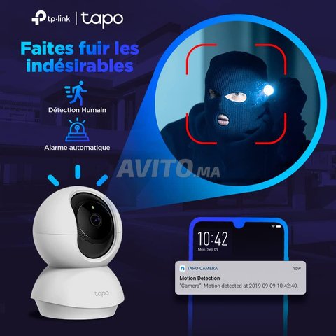 TP-Link Tapo C210 Caméra WiFi 3Mp Vision nocturne - 3