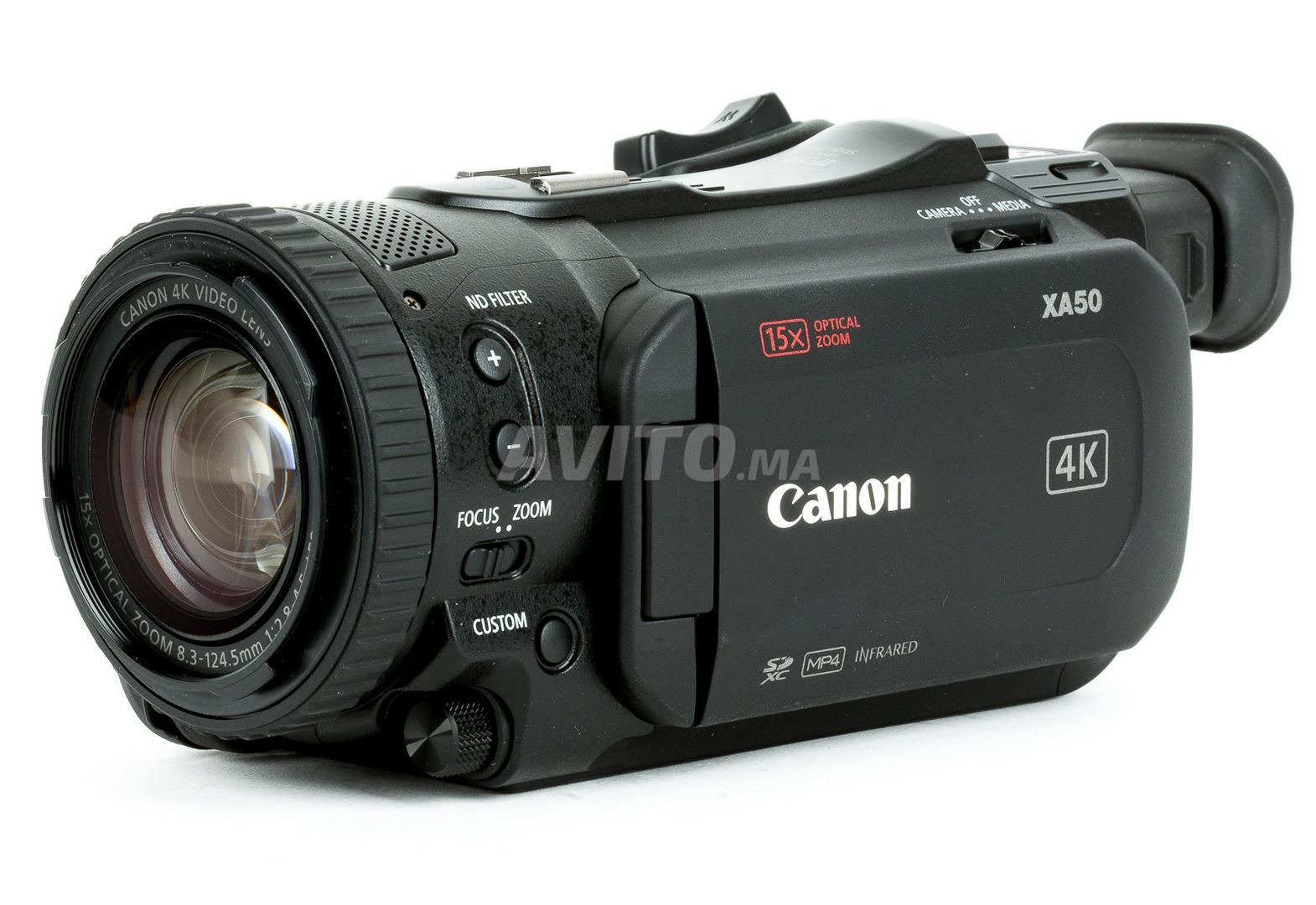 Crédit gratuit Caméscope Canon XA50 - 2