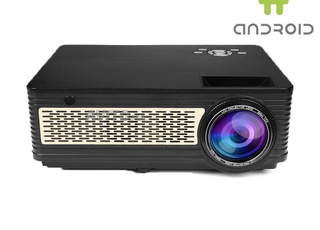 SD300 WIFI Android 6.0 Projecteur HD 3200 Lumens