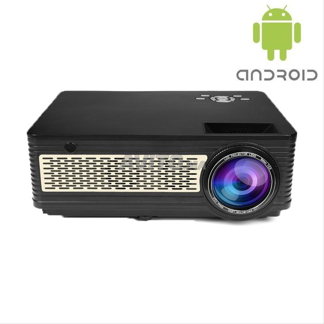 SD300 WIFI Android 6.0 Projecteur HD 3200 Lumens - 1