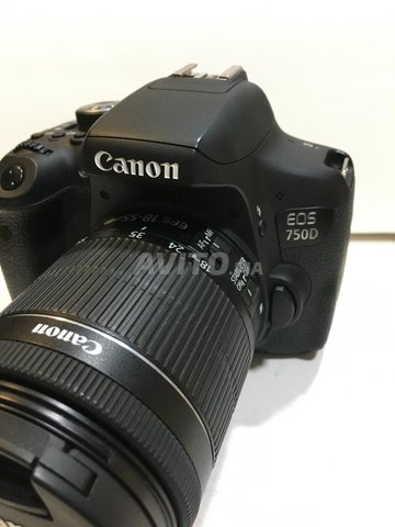 Reflex Canon 750D Objectif 18-55 mm IS STM - 1
