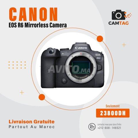 Canon EOS R6 Mirrorless Camera - 1