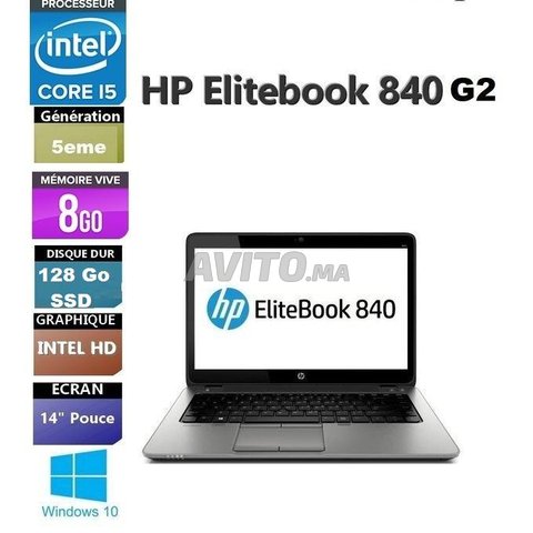 PCS HP EliteBook 840 G2 I5-5300U/ 8Gb /256G SSD - 1