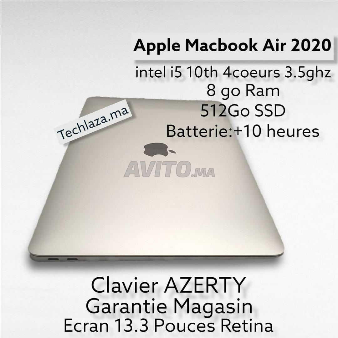 Macbook Air 2020 512go SSD 8go Ram AZERTY - 2