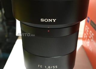 Carl Zeiss Sony Sonnar 55mm F1.8 ZA état Neuf