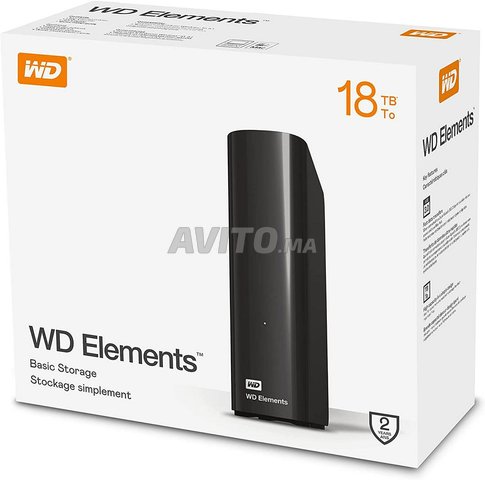 WD Elements Desktop Disque dur Ext 18 To UBS 3.0 - 2