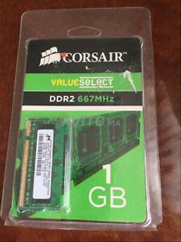 Mémoires RAM DDR2 Corsair pour ordinateur NEUF - 1