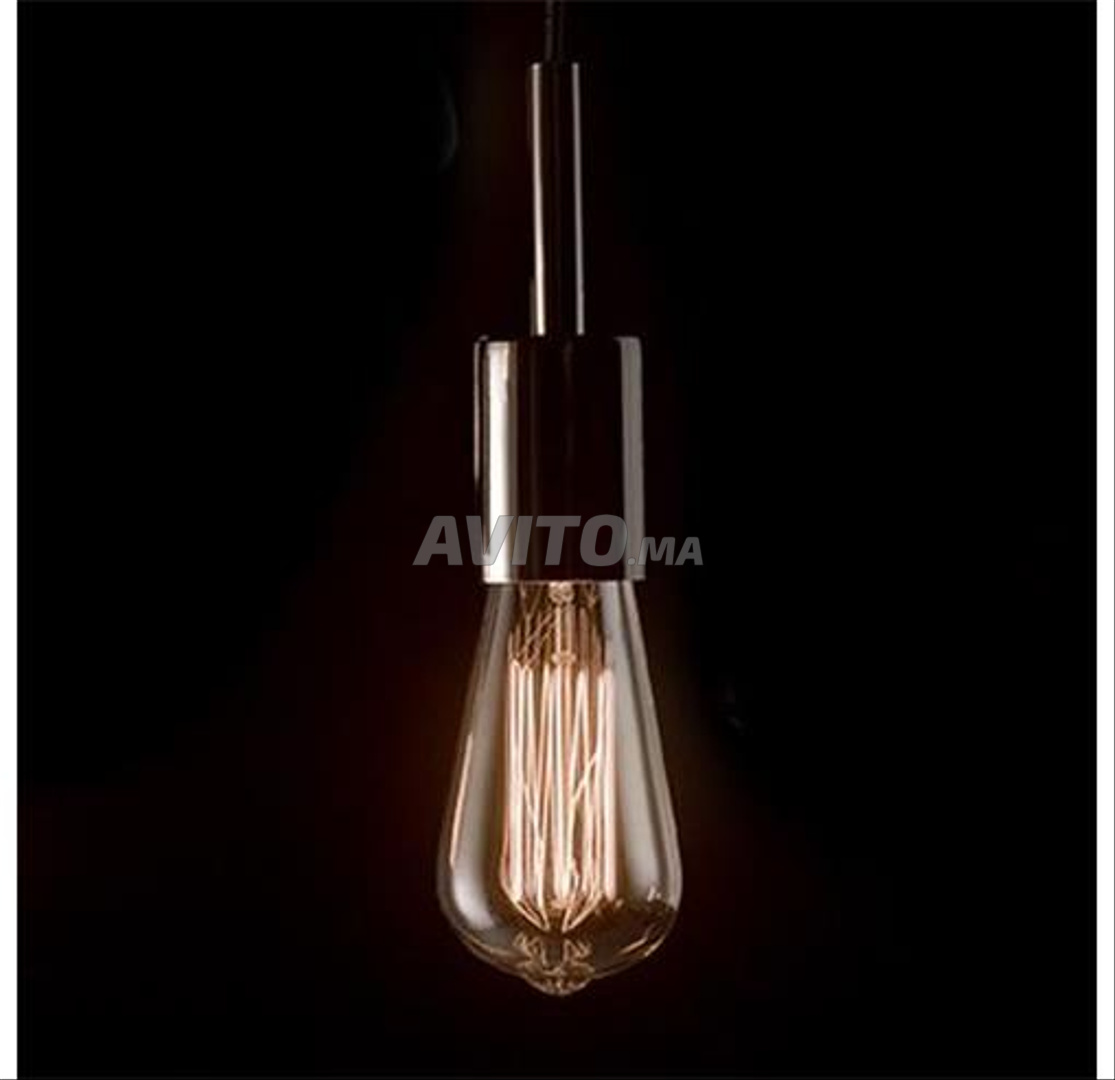 Ampoule 4w Edison à LED Ambre Dimmable ST64 - 5