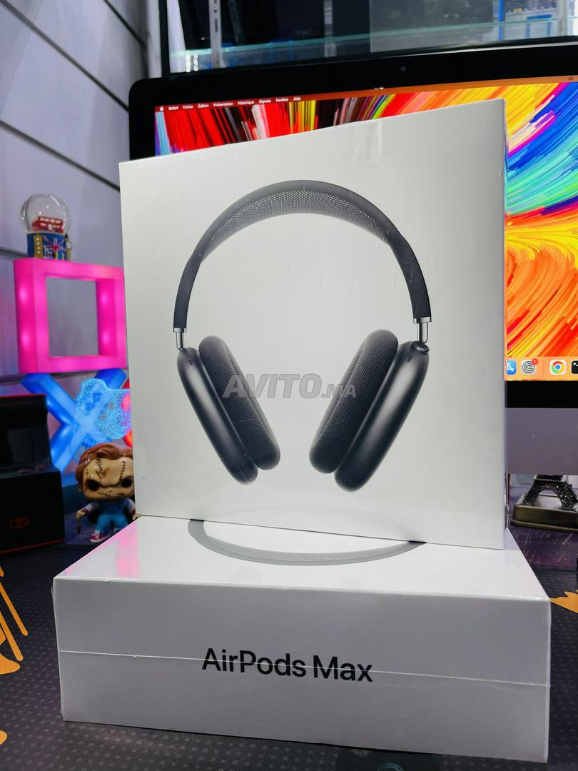 AirPods Max Space Gray with Black Headband -Neuf - 1