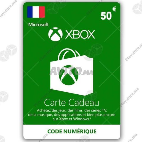 Carte Xbox 50 euro France - 1