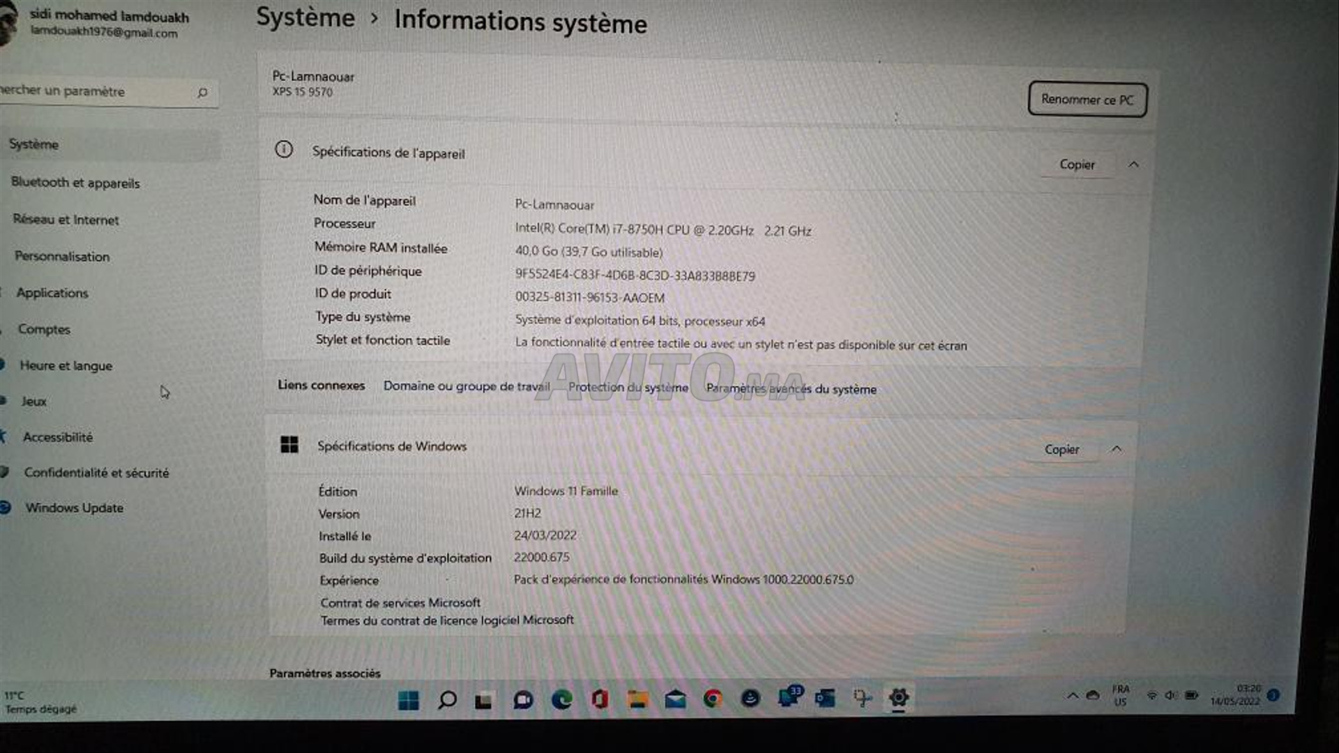 Dell xps 15 9570 - 2