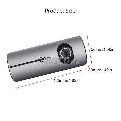 Dashcam Caméra de tableau de bord R300 DVR voiture - 3