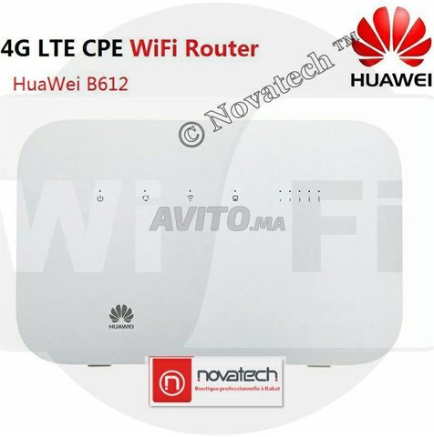 Modem/Routeur-Libre-4G/LTE 300Mbps/ Huawei B612 - 1