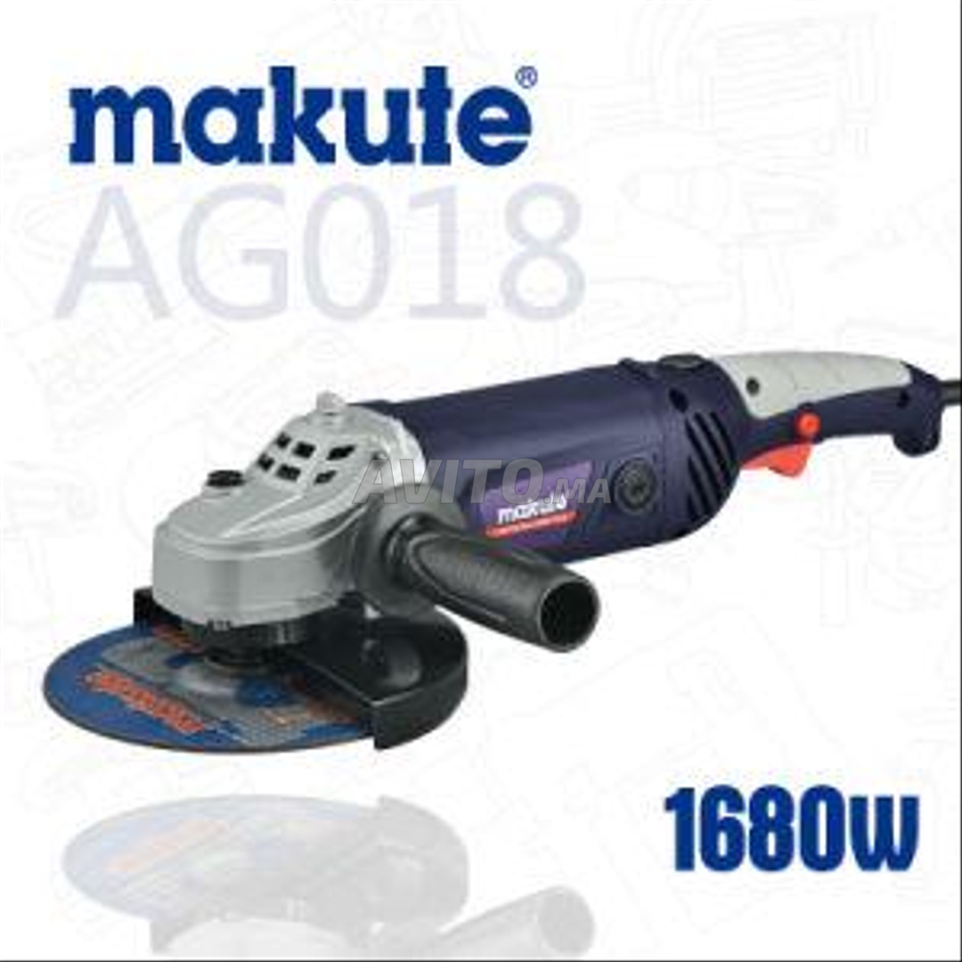 Power Tool 180mm 1680W  Electric Angle Grinder  - 1