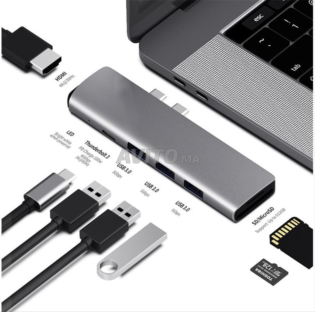 USB 3.1 Type-C adaptateur HDMI aluminium - 1
