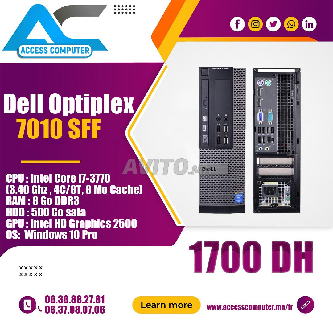 Dell Optiplex 7010 SFF I7 3éme 500GO HDD - 1