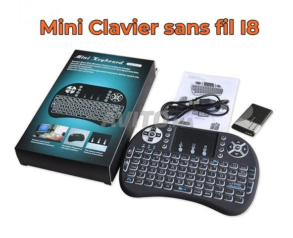 Mini Clavier sans fil i8 2.4GHz