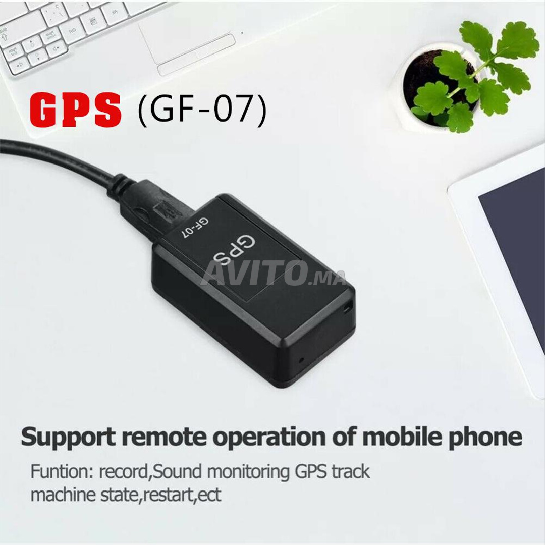GF07 magnétique Mini traqueur de voiture GPS - 1